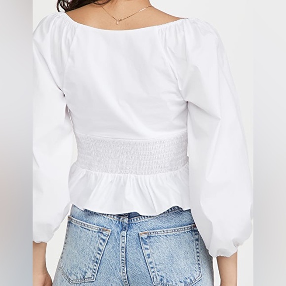 NWT Staud Matilde Top in black - Picture 2 of 5